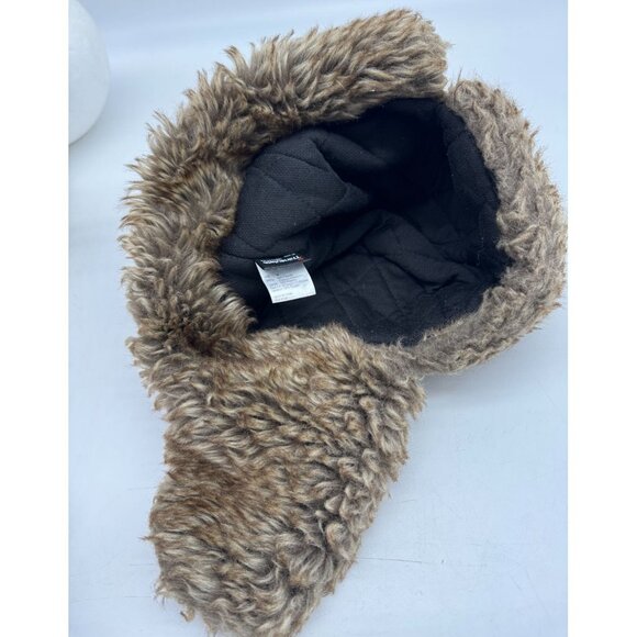 Real Tree Womens Faux Fur Trapper Hat Medium Pink Camo Outdoors Winter Ear Flaps - Picture 8 of 10